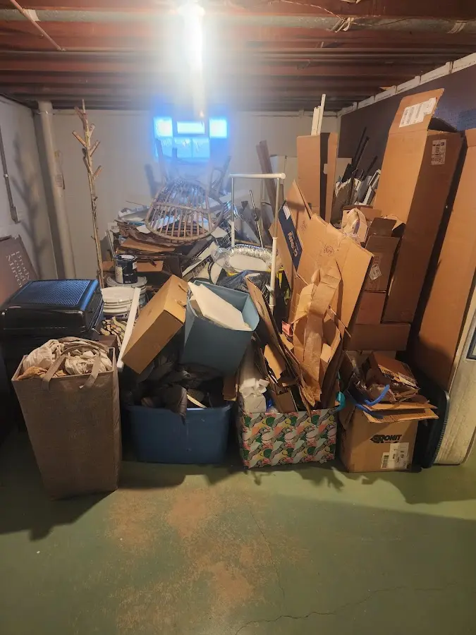 Roll-off dumpster container at job site for Construction Dumpster Rental in Arlington